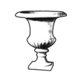 vaso in cotto: h 65 cm diametro 58 cm