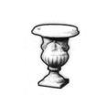 vaso in cotto: h 45 cm diametro 35 cm